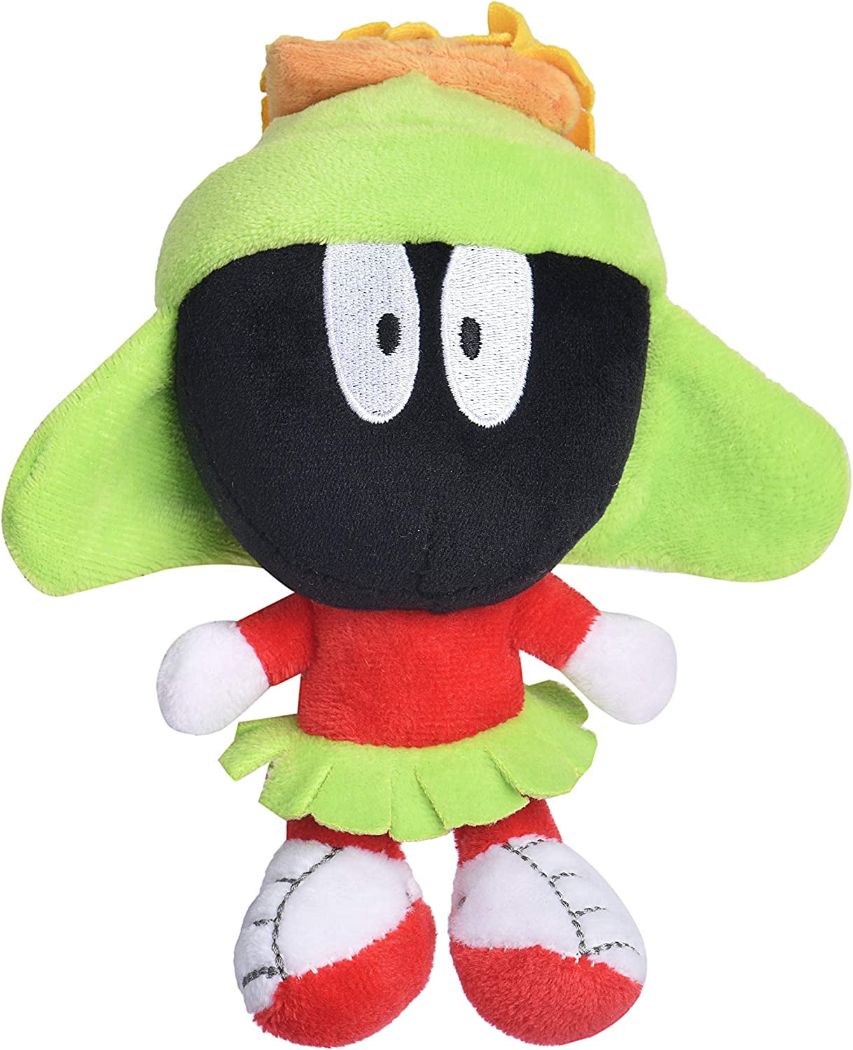 for Pets Marvin the Martian Big Head Plush Dog Toy Stuffed Animal for Dog| Dog Toy for All Dogs | Cute Squeak Toy for Dogs in Green Yellow and Black