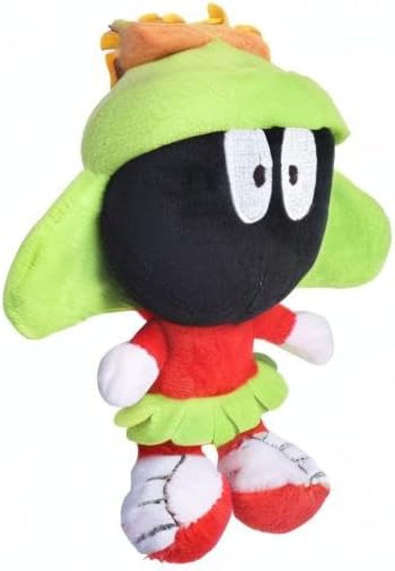 for Pets Marvin the Martian Big Head Plush Dog Toy Stuffed Animal for Dog| Dog Toy for All Dogs | Cute Squeak Toy for Dogs in Green Yellow and Black